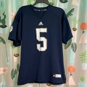 Adidas Navy Men’s Jersey with White Number 5